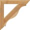 Ekena Millwork Funston Traditional Rough Sawn Bracket, Western Red Cedar, 4"W x 32"D x 32"H BKT04X32X32FST01RWR - alternate 2